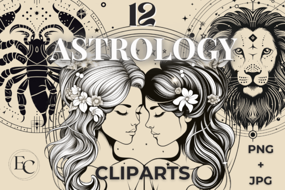 Astrology Zodiac Clipart Bundle: A Comprehensive Guide for Creators