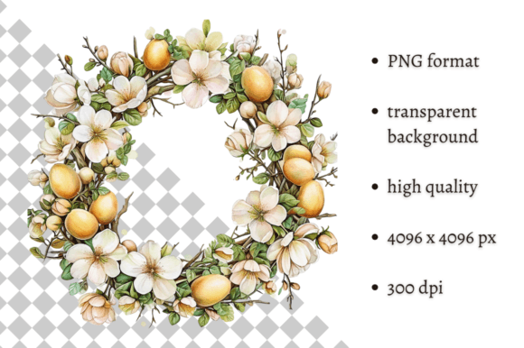 Bringing Spring to Life with a Watercolor Easter Wreath Illustration
