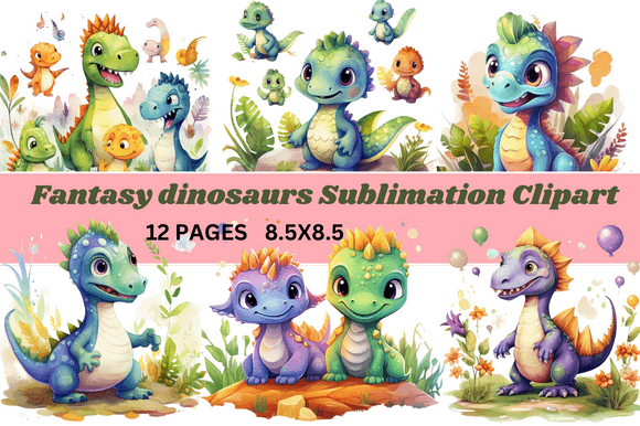 Fantasy Dinosaurs Sublimation Clipart: A Practical Guide for Creators and Entrepreneurs