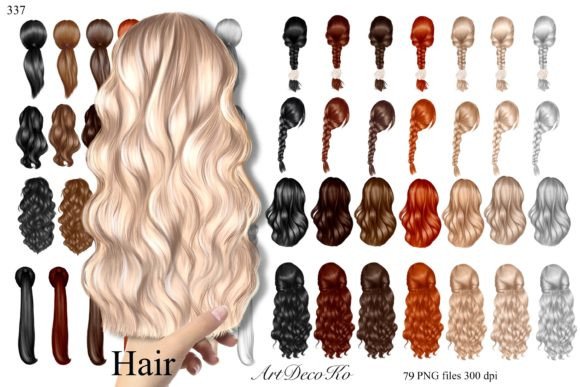 Hairstyles Clip Art: A Strategic Asset for Design and Branding