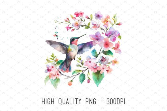 Pink Floral Watercolor Hummingbird Png: A Practical Asset Evaluation