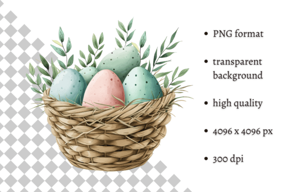 Watercolor Easter Egg Illustration: Elevating Your Springtime Designs